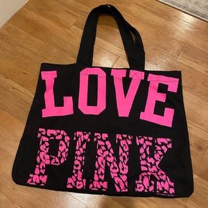 Victoria Secret Love Pink Tote Bag